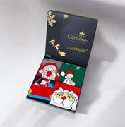 Zestaw prezentowy 4-pak świątecznych skarpet męskich 40-46