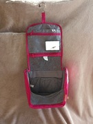 Ekskluzywna super kosmetyczka z lusterkiem i haczykiem pojemna kieszenie