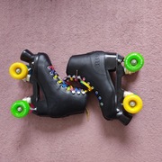 Wrotki figurowe Rio Roller, czarne