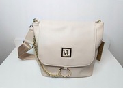 Torebka listonoszka Vittoria Lucca JASNY BEŻ skóra ekologiczna