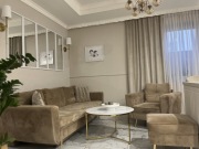 Wypoczynek 3 osobowy ,fotel pufa ,komplet wypoczynkowy 