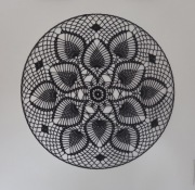 Mandala szydełkowa, handmade, rękodzieło 