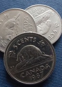 Moneta Kanada 5 centów 1987