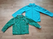 NEXT ZIELONA KURTKA KURTECZKA ROZM 116 PLUS POLAR GRATIS