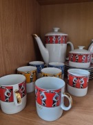 Porcelana Karolina zestaw Olimpijski stan idealny, 1 właściciel