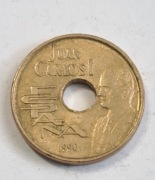 630. Moneta Hiszpania 25 peset 1990 rok 