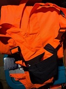 Ogrodniczki Ocieplane Robocze z odblaskiem r.L