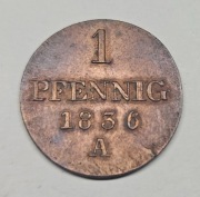 1 Fenig z 1836 Wilhelm I , Miedź, Mennica w Berlinie