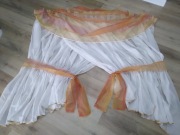 Firany do dwóch okien woal