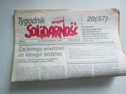 Tygodnik Solidarność 20 pażdziernika 1989