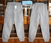 Nowe! Szare spodnie typu Cargo - 10 -11 lat