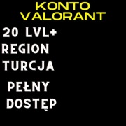 Konto Valorant tureckie| 20 lvl | ranked ready | smurf | FA |