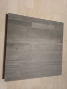 Blat laminowany 46 cm x 46 cm x 4 cm | deseń szarego drewna | wysyłka