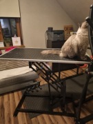 Stół groomerski stelaż i elektryczny podnośnik 