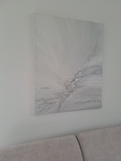 obraz akryl, ręcznie malowany, abstrakcja 80x100