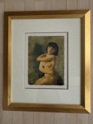 Kisling litografia Brunetka piękny prezent