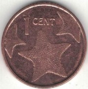 Bahamy 1 cent 2015 - 17 mm magnetyczny