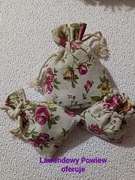 3 x woreczki z suszonym kwiatem lawendy.