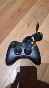 Kontroler Pad przewodowy czarny do xbox 360 pc sprawny ładny