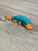 Breloczek Pepe pan Dziobak 3d - Brelok Druk3d fidget Keychain mixGadzet 