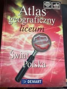 Atlas geograficzny liceum DEMART