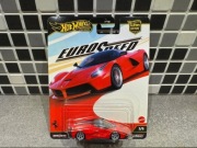 Hot Wheels Premium Euro Speed LaFerrari Czerwone Real Riders unikat