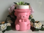 Miś Różowy pojemnik na Chusteczki mokre dla dziecka