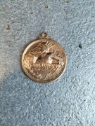 Medal Metal z warstwą złota 10K 