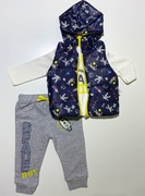 Komplet z nadrukiem „Space”