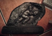 Rzezba węgiel górnik katowice figurka figura