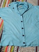 Nowy błękitny rozpinany sweter C&A M 38 