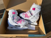 Łyżwy dziecięce z regulacją rozmiaru r30-33