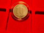 3A23-A3 Niemcy DDR 10 Fenigów , Pfennig 1981 Export , proof