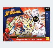 Spiderman Spider-Man Zestaw Gier 2w1 Planszówka Gra Karciana Nowa prezent 