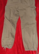 spodnie cargo baggy bojówki wojskow bawełniane skate pas 92cm 180cm