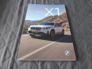 2023 2024 BMW iX1 & X1 Prospekt czeski 76 stron 