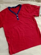 Czerwona bluzka t-shirt dziecięca George