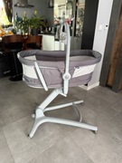 Łóżeczko Chicco Baby Hug 4in1 leżaczek Jak nowy +Dodatki