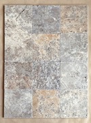 Trawertyn SILVER PREMIUM 20,3-20,3-1,2 cm, Cena za metr kwadratowy