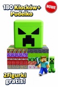 Klocki Magnetyczne 180 szt. Pudełko Minecraft Figurki Prezent Zabawka Stem