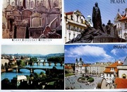 Pocztówki z Pragi (a)   Czechy  8szt