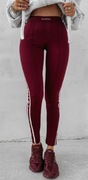 Legginsy OLAVOGA STRECH 2025 burgund S