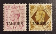 Kol.ang. TANGIER: 1949r. Mi 36; 42. kas.