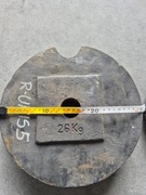 ciężarek, obciążnik - balast 26kg