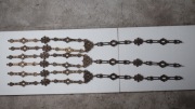 Oryginalne mosiężne  łańcuchy do lampy naftowej  - 134 cm