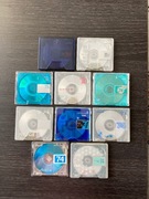 Płyty minidisc SONY TDK AXIA MAXELL VICTOR - zestaw 10 szt.