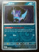 REVERSE HOLO Zubat 041/165 Karta POKEMON TCG Scarlet & Violet 151