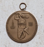 Stary medal PRL / Kolarstwo / Warszawa / Unikat