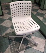 Krzesło obrotowe białe IKEA SKALBERG / SPORREN 