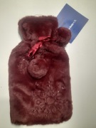 Termofor Premium - Z Mikropluszu, Czerwony, - 1,8 l